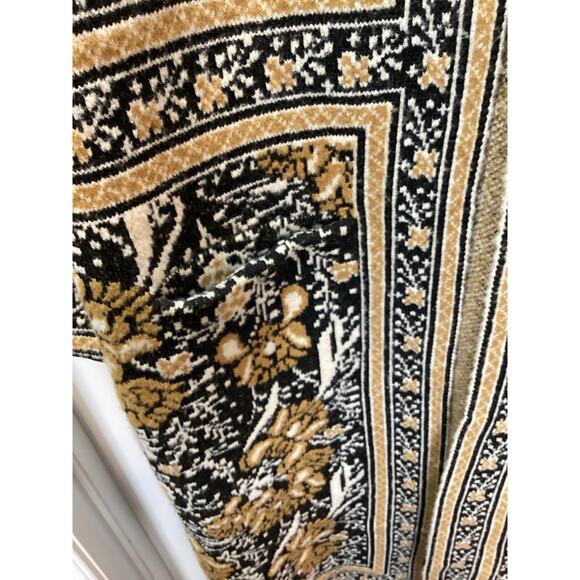 Maxsport Women's Long Cardigan Sweater Black and Brown Size Small - Picture 5 of 11